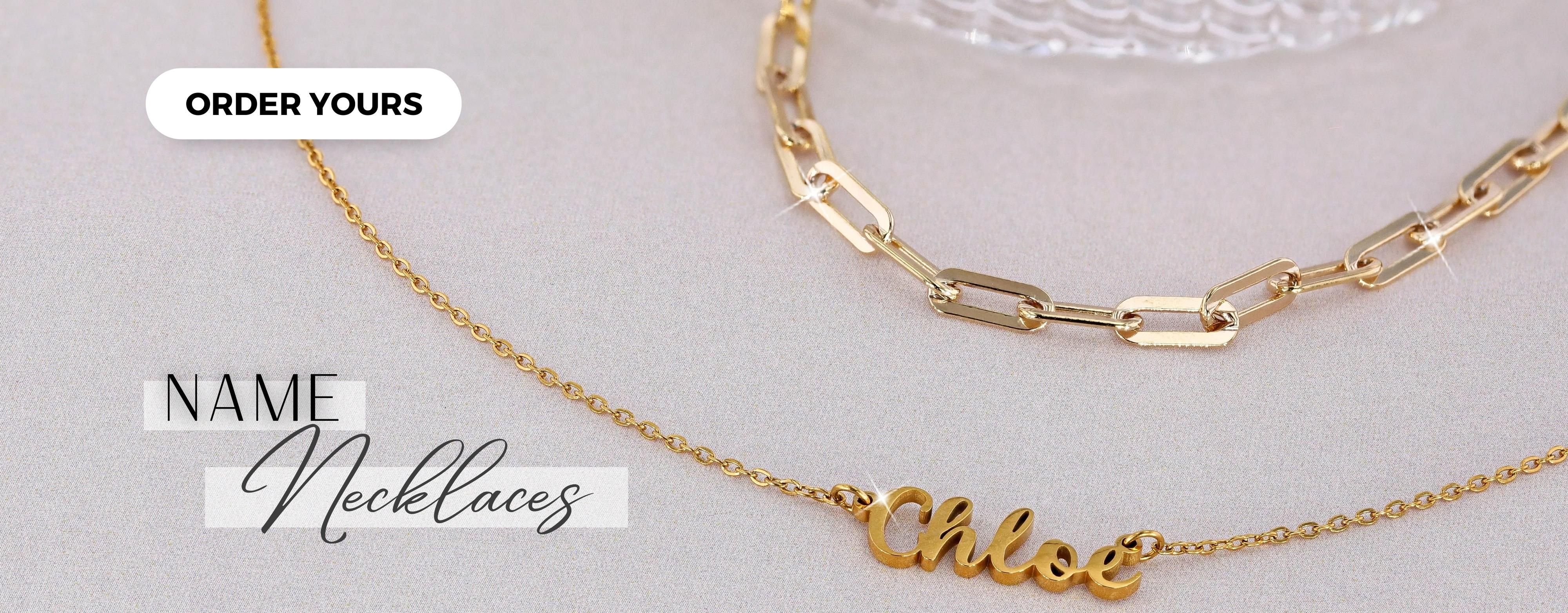 Personalised Name Necklaces