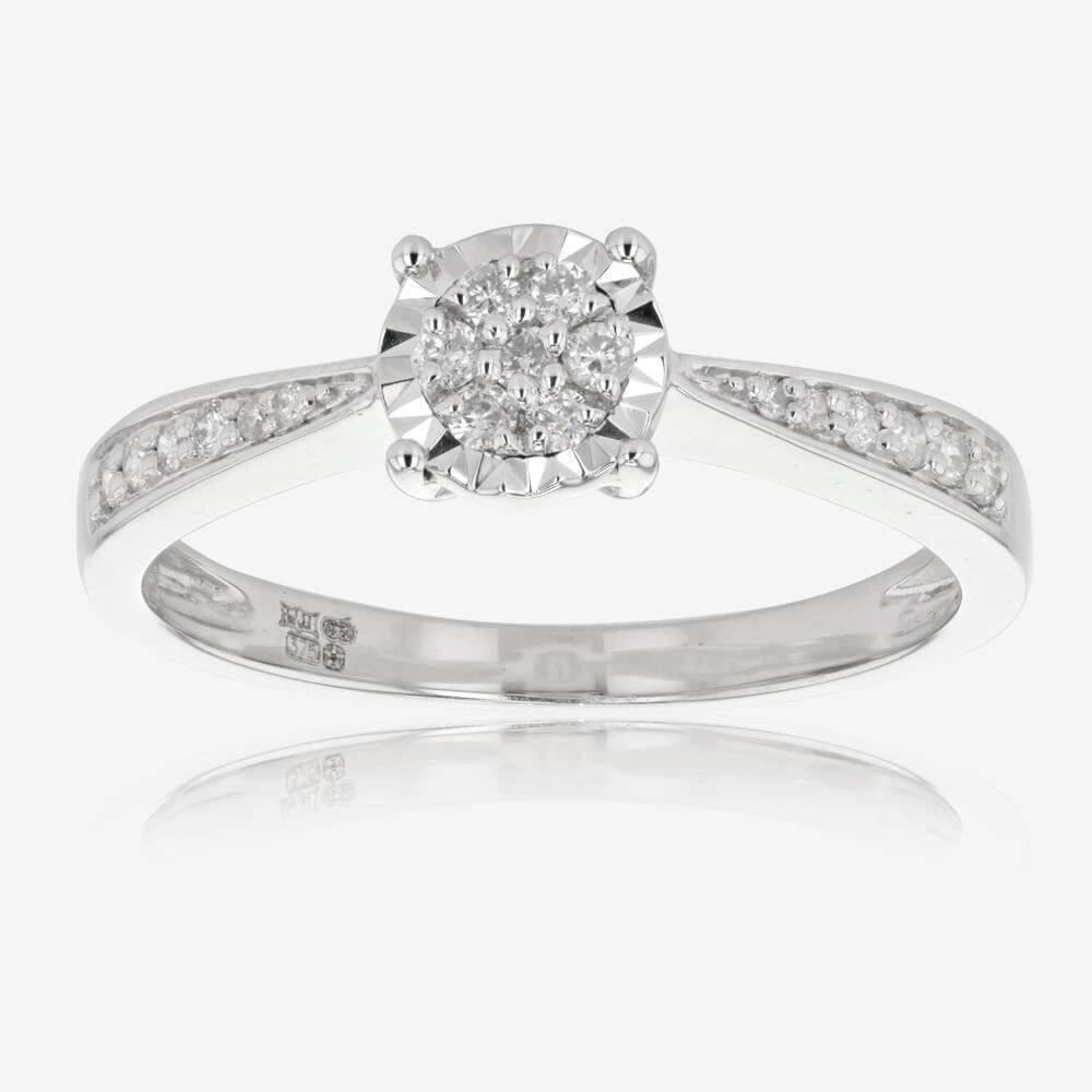 Silver engagement rings for sale