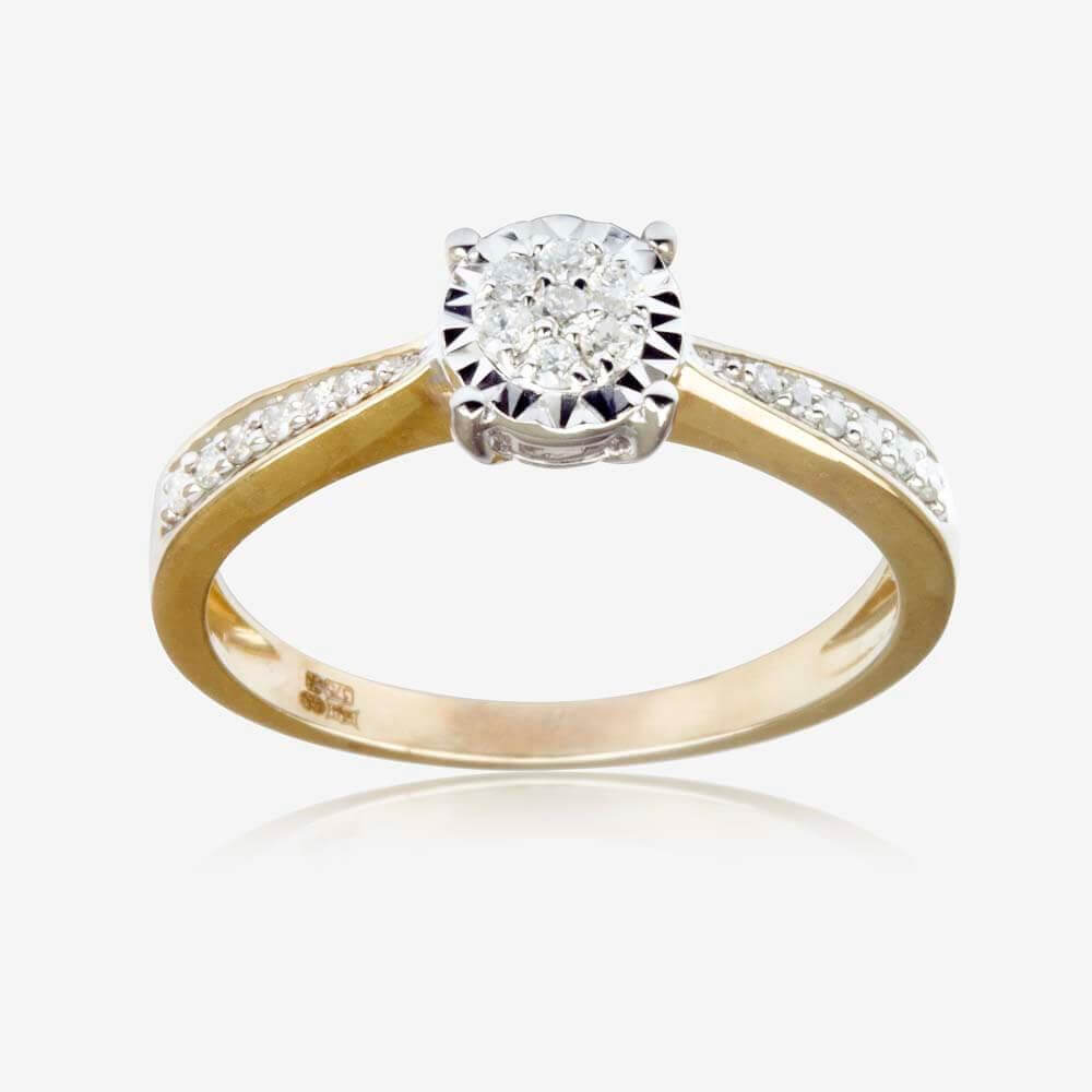 9ct gold engagement rings uk