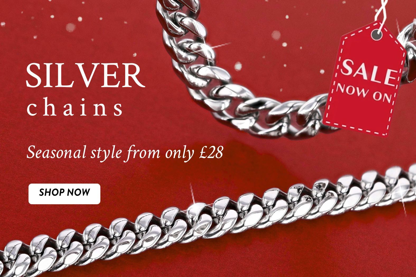 Silver Chains for Him