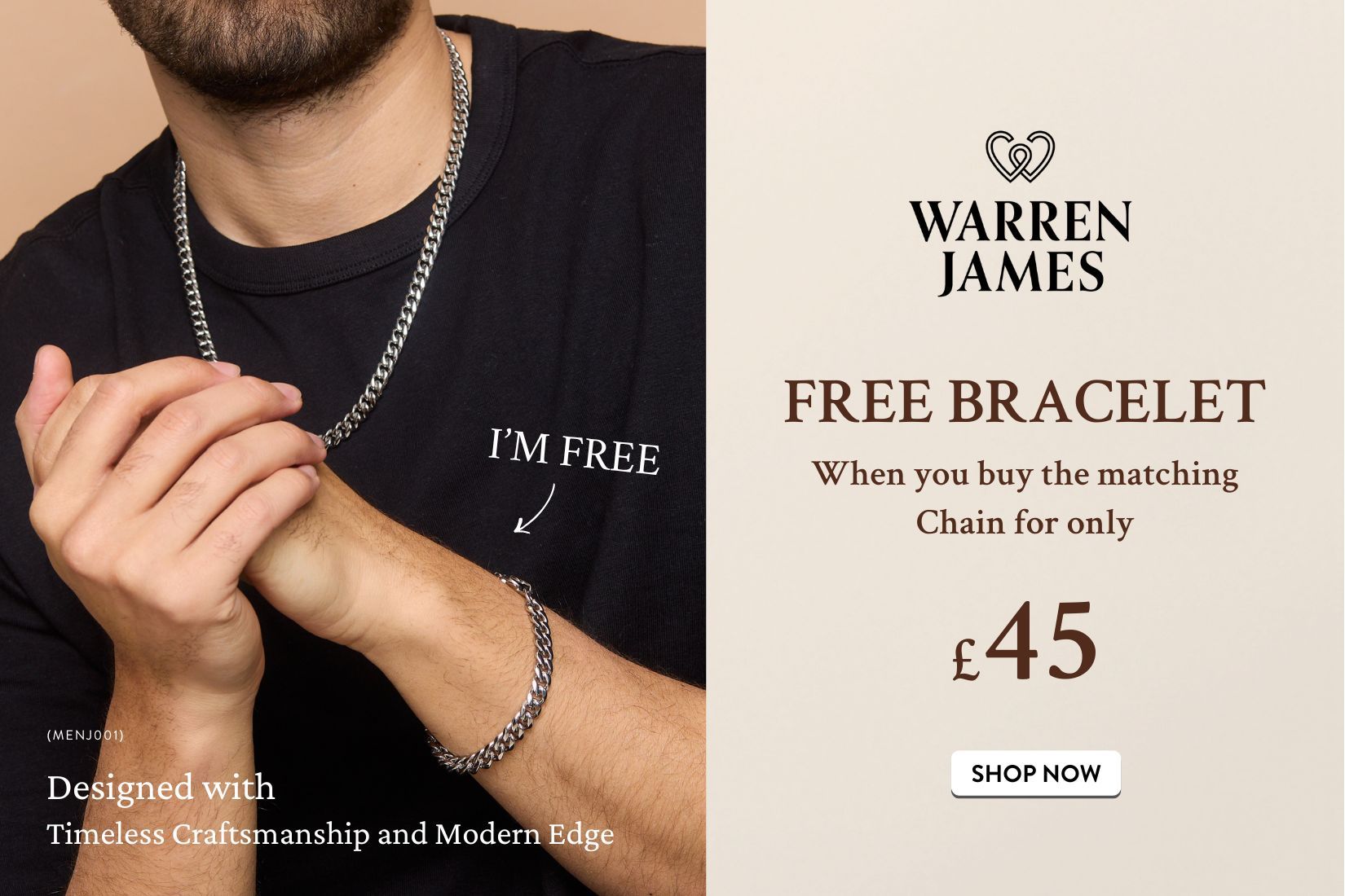 Free Bracelet MENJ001