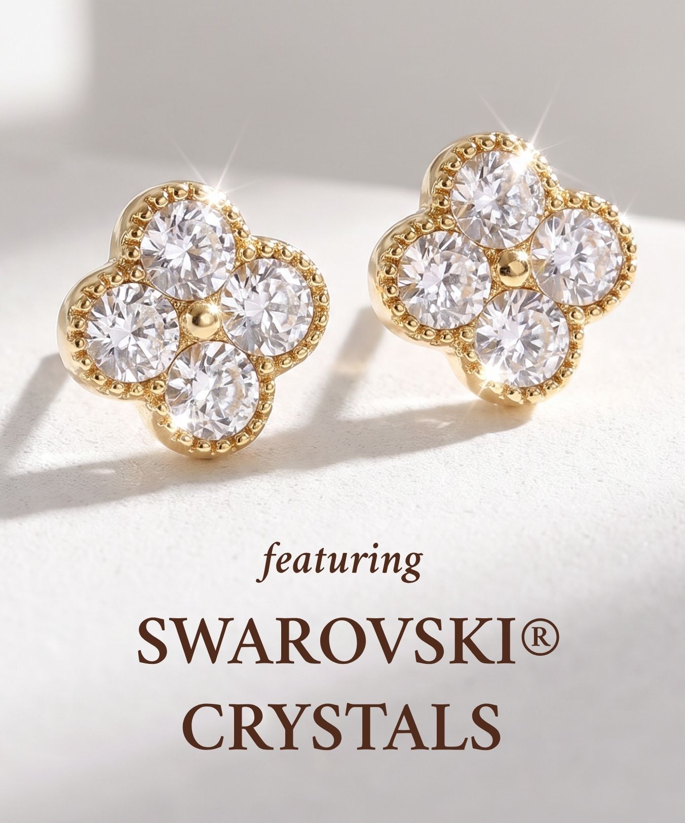 Featuring Swarovski® Crystals