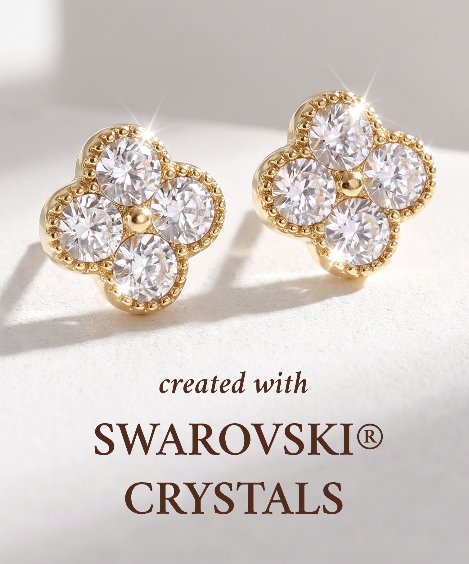 Created with Swarovski® Crystals