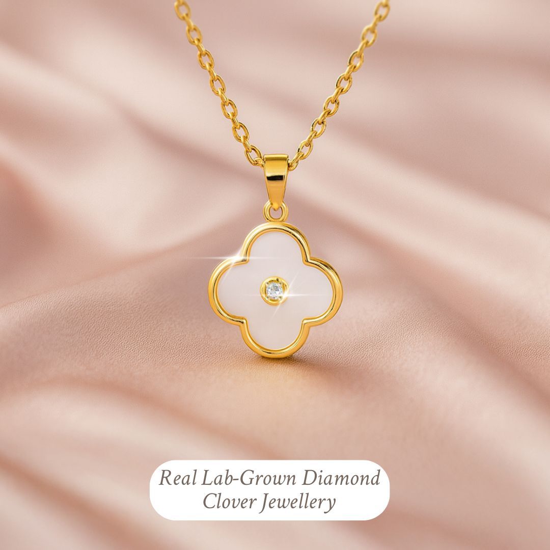 Lab-Grown Diamond Clover Jewellery