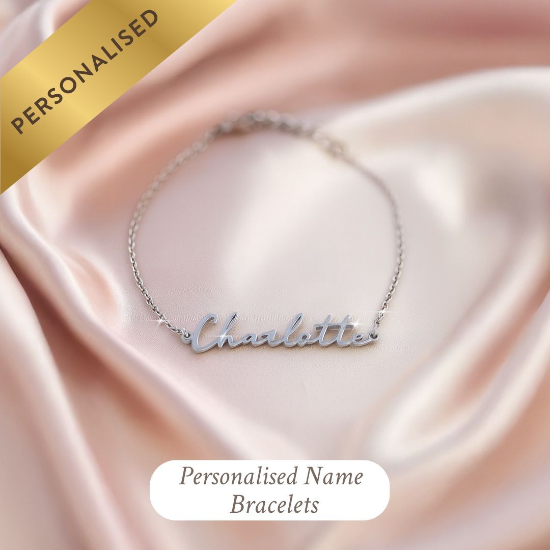 Personalised Name Bracelets Jewellery