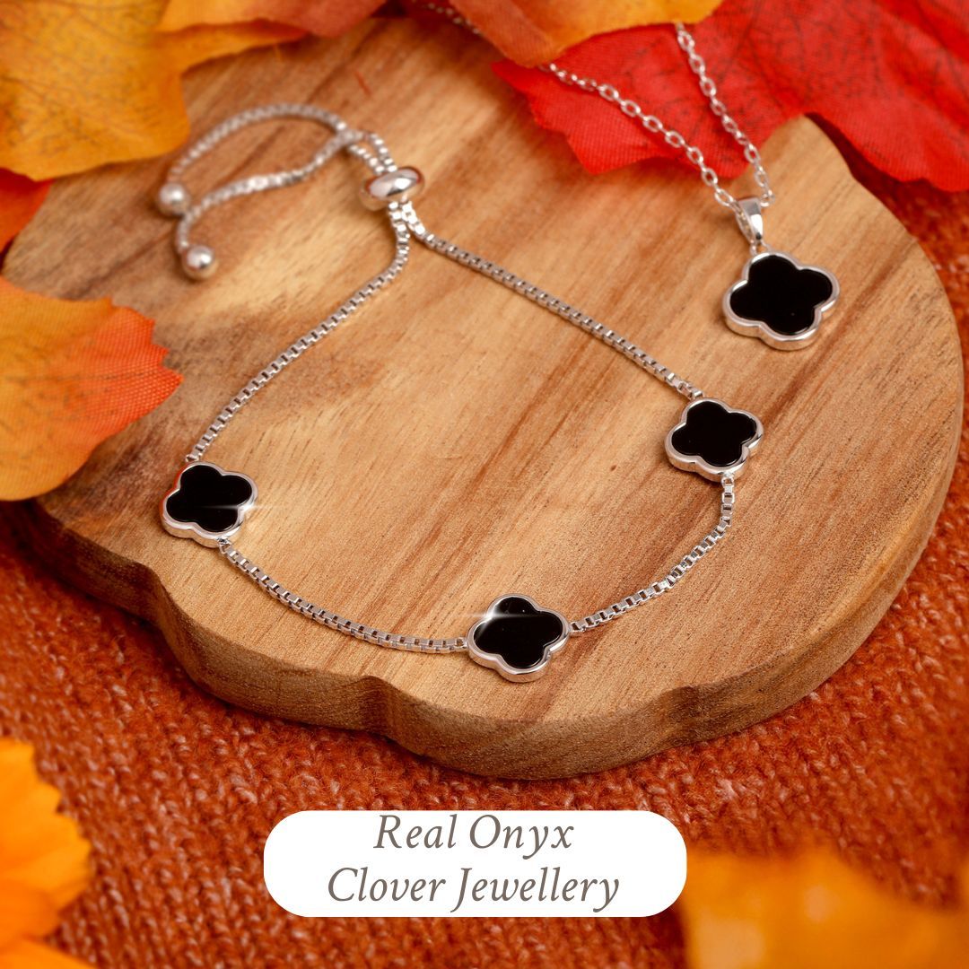 Real Onyx Jewellery Necklaces Bracelets