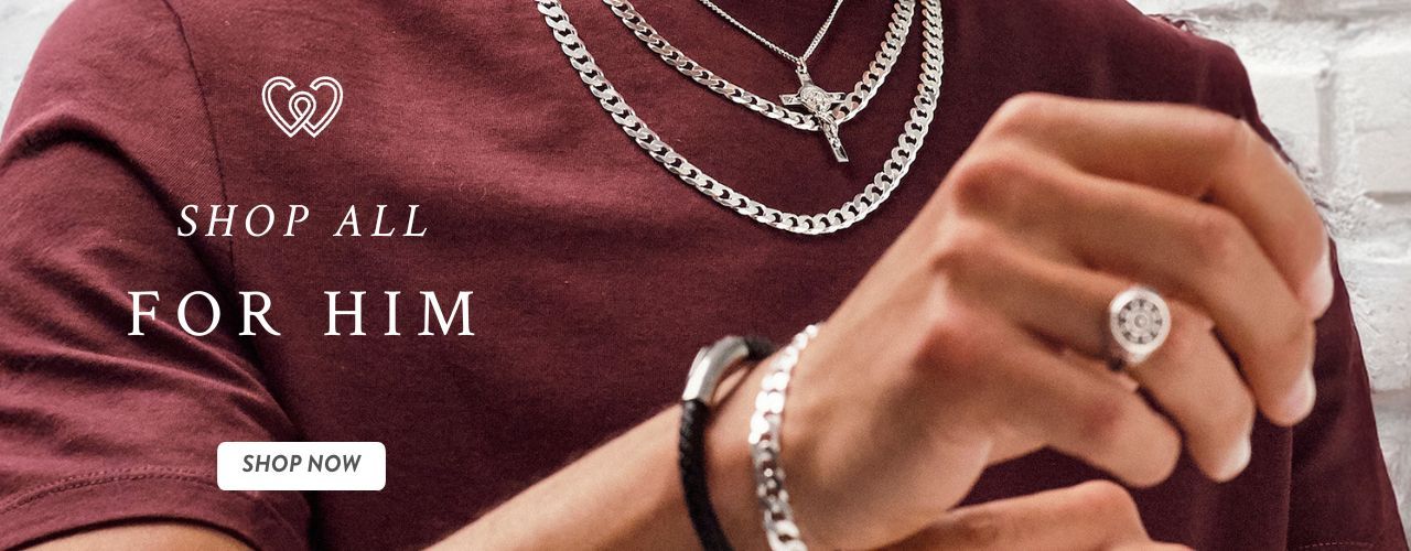 Shop Mens Jewellery Chains Bracelets Rings