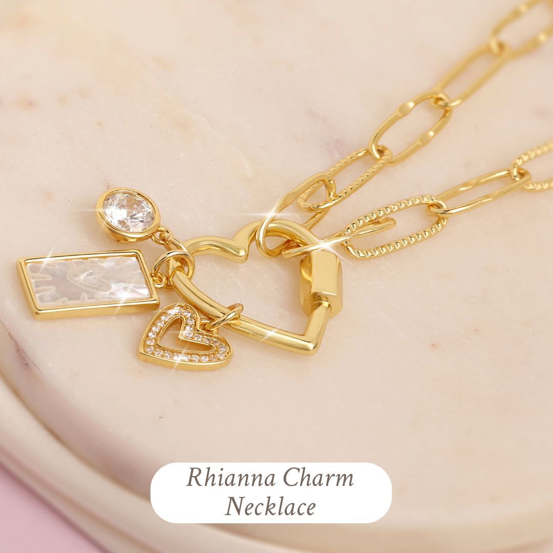 Charm heart necklace