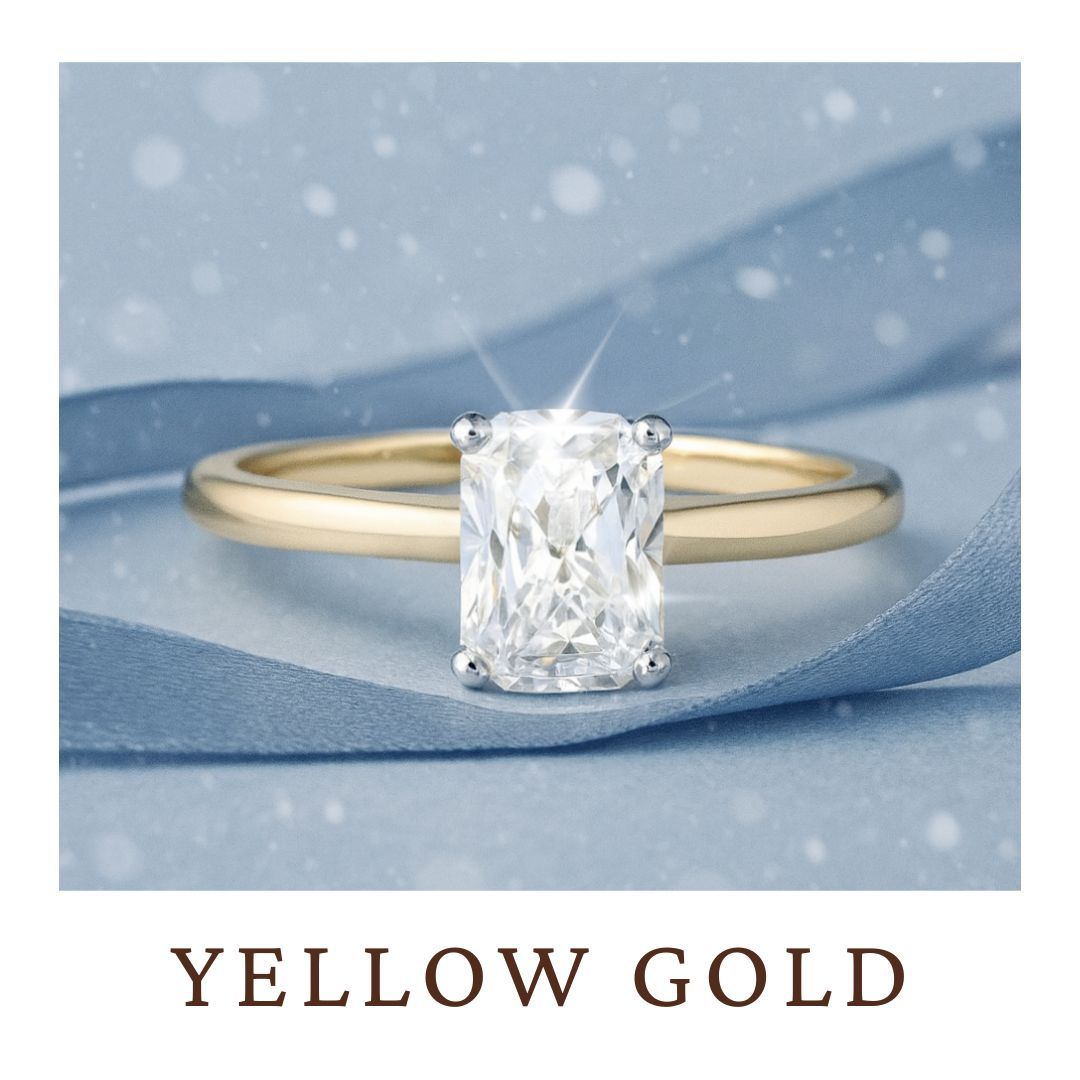 Yellow Gold Lab Grown Diamond Rings