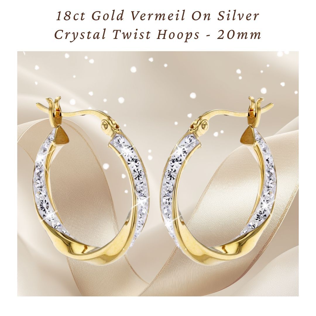 Gold Hoops Earrings
