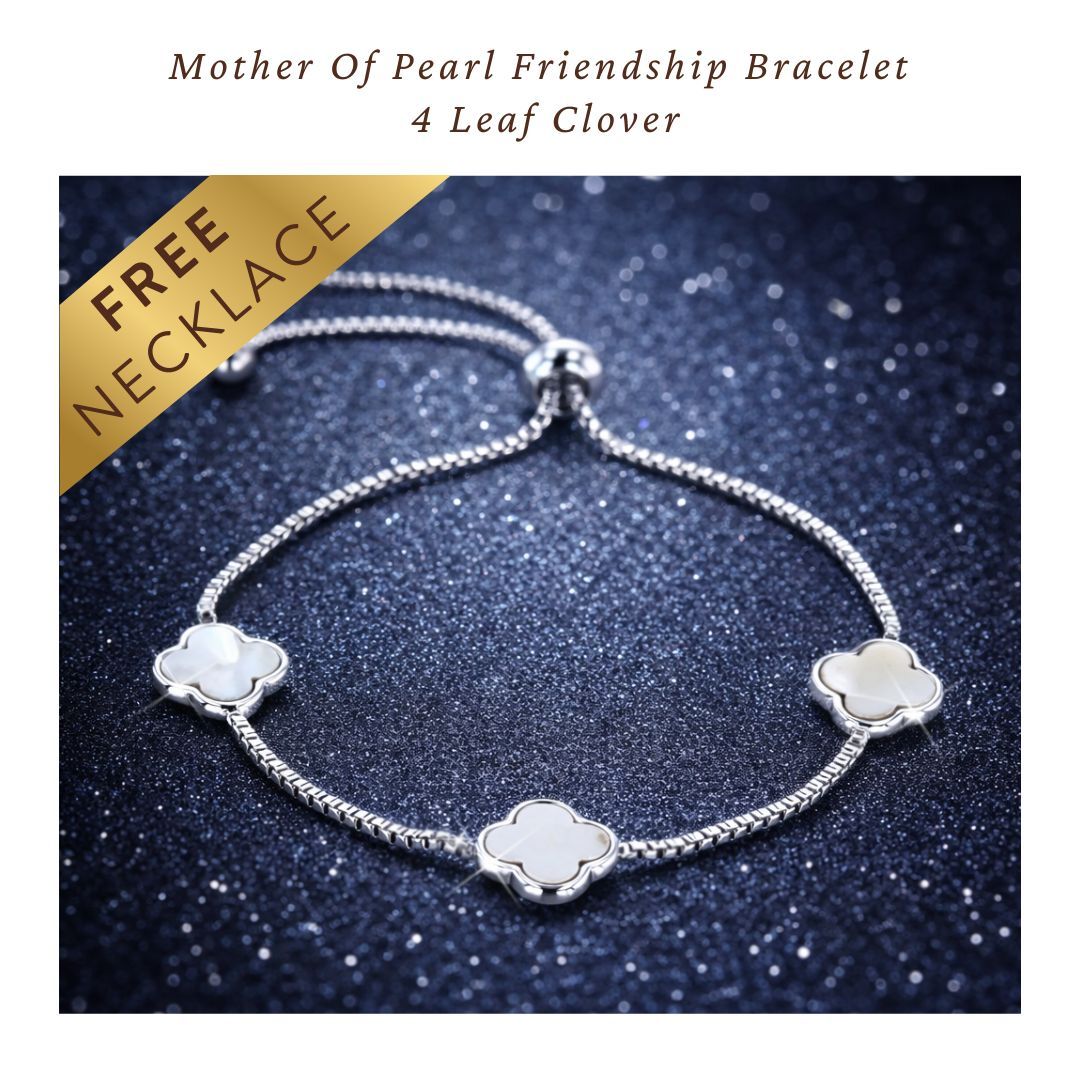 FREE Silver Clover Jewellery