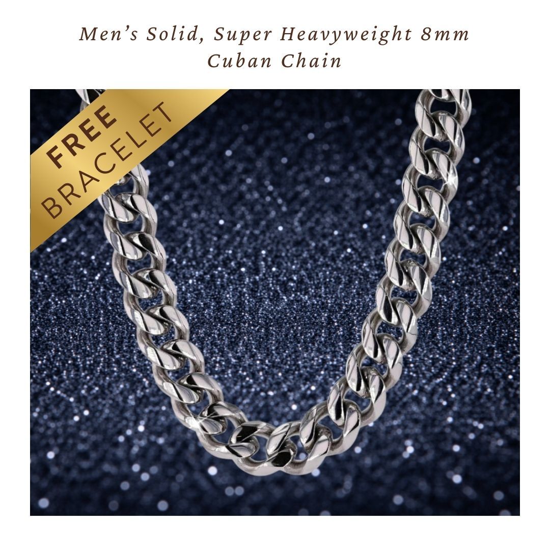 FREE Mens Cuban Chain Jewellery