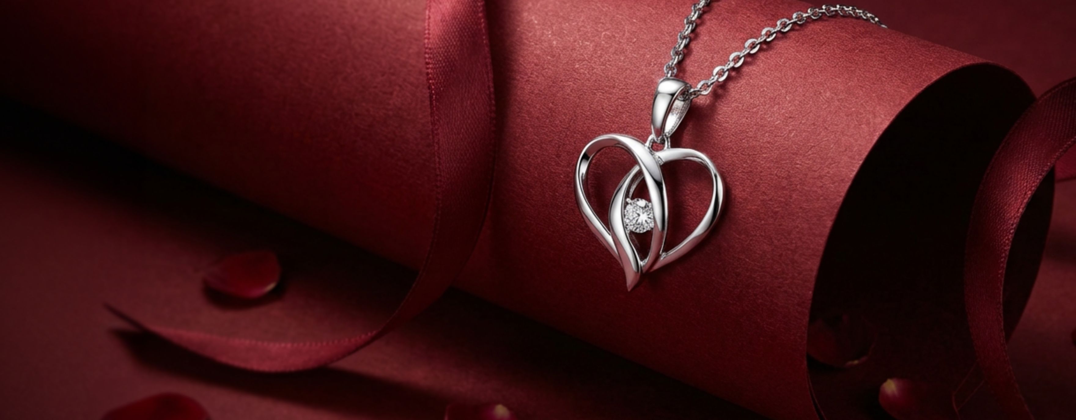 Real Diamond Heart Necklace