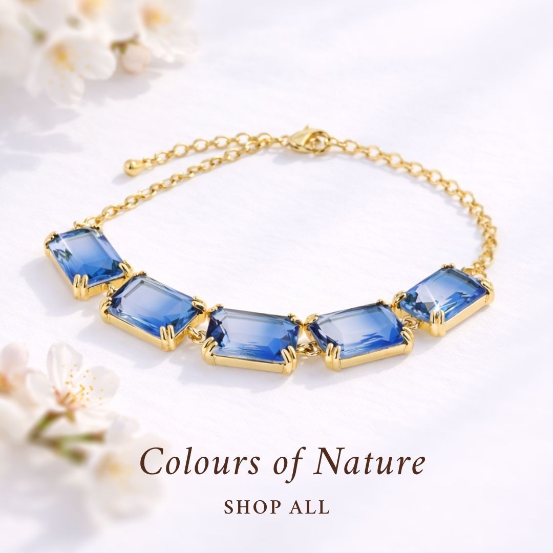 Real Crystal Jewellery colours of nature