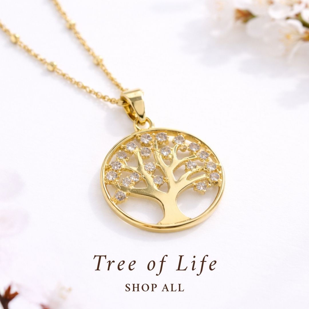 Tree of Life Jewellery Necklace Earrings
