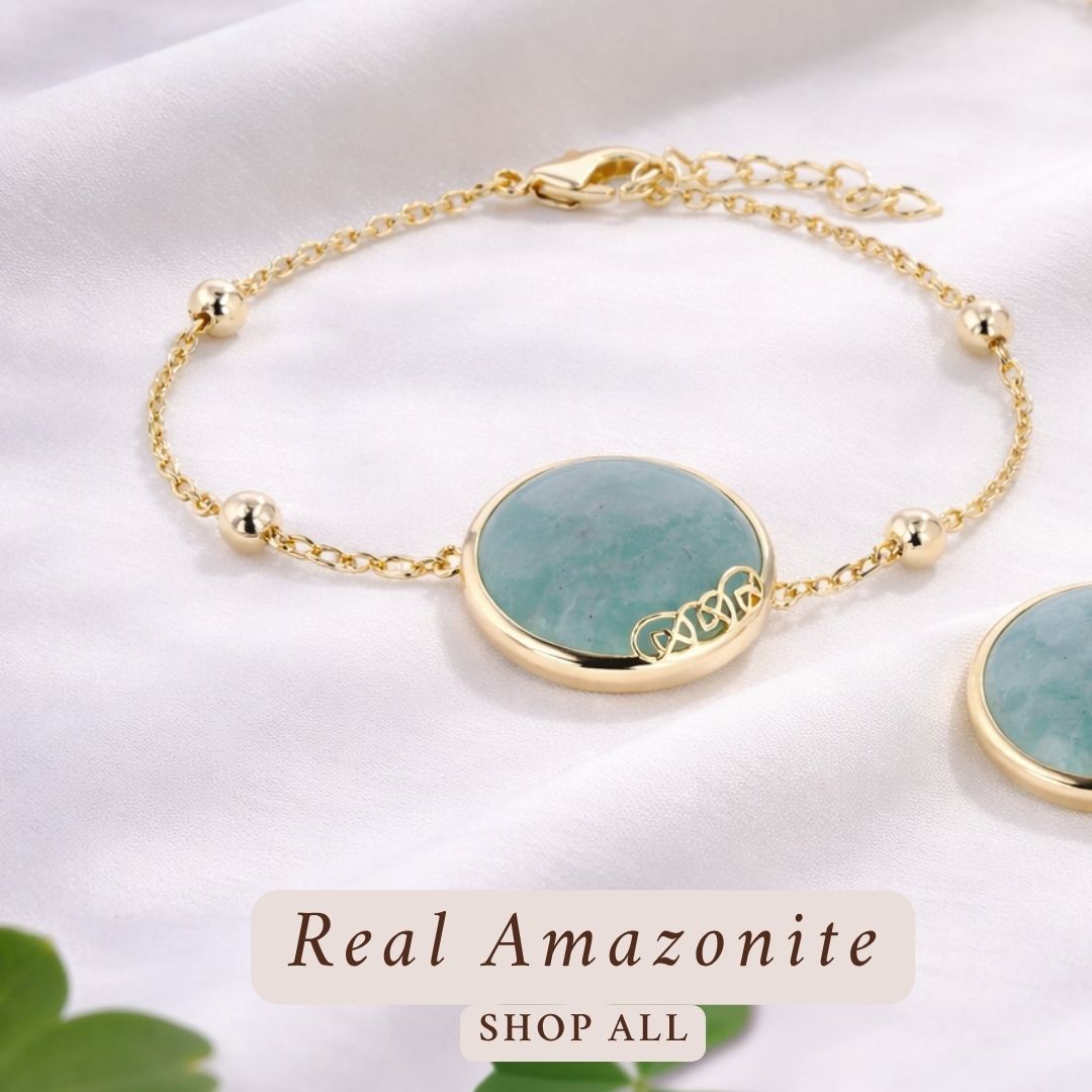 Amazonite Jewellery Bracelet Necklace