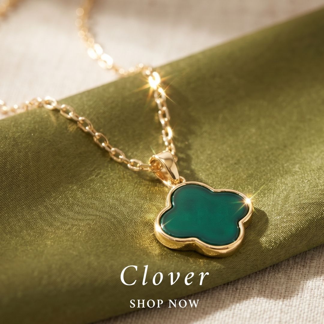 May Birthstone Colour Jewellery Gifts Clover