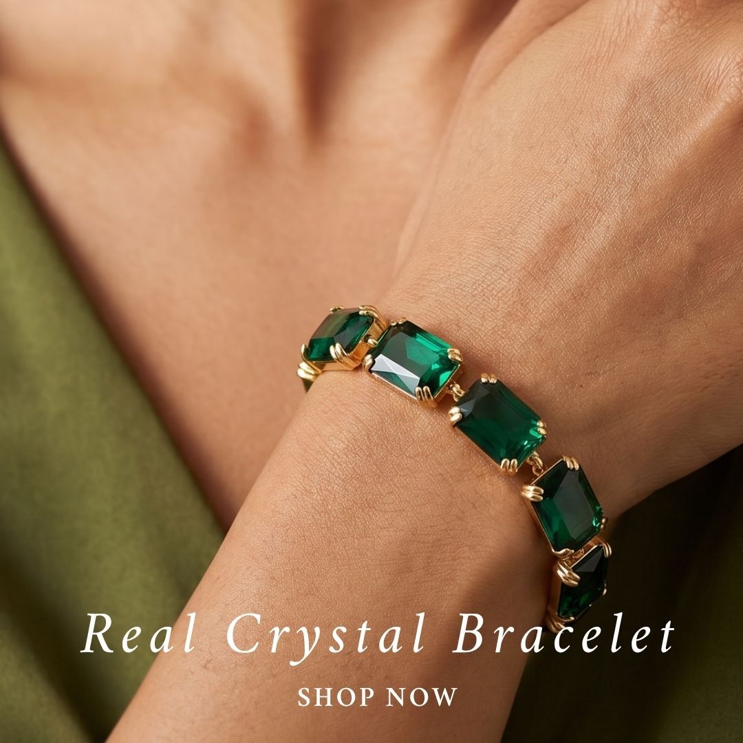 May Birthstone Gifts Bracelet Green Jewellery