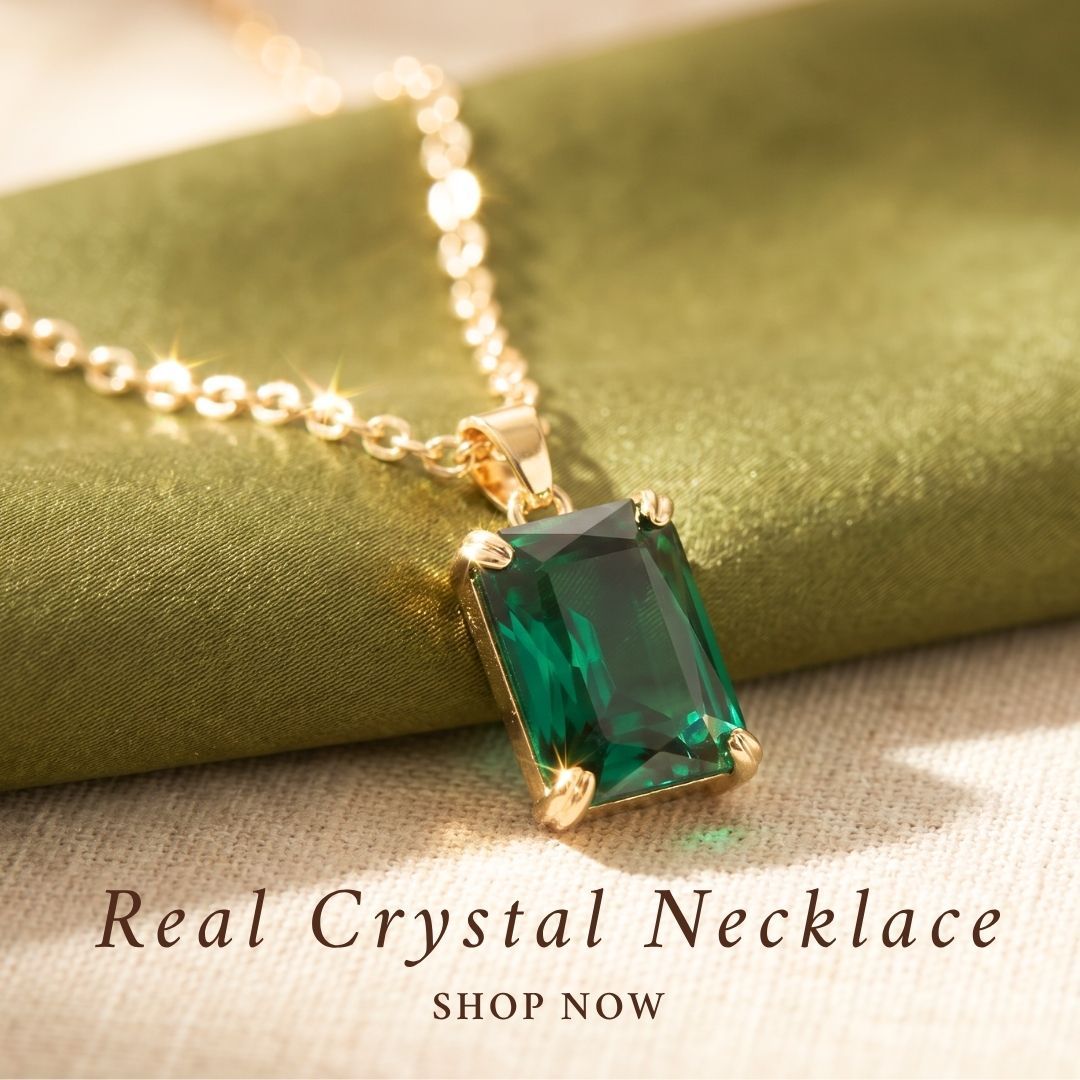 May Birthstone Gifts Necklace Green Jewellery