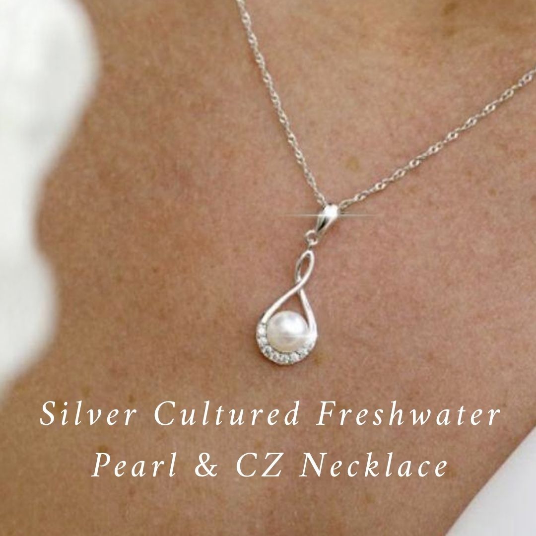 Pearl Necklace Jewellery June Birthstone