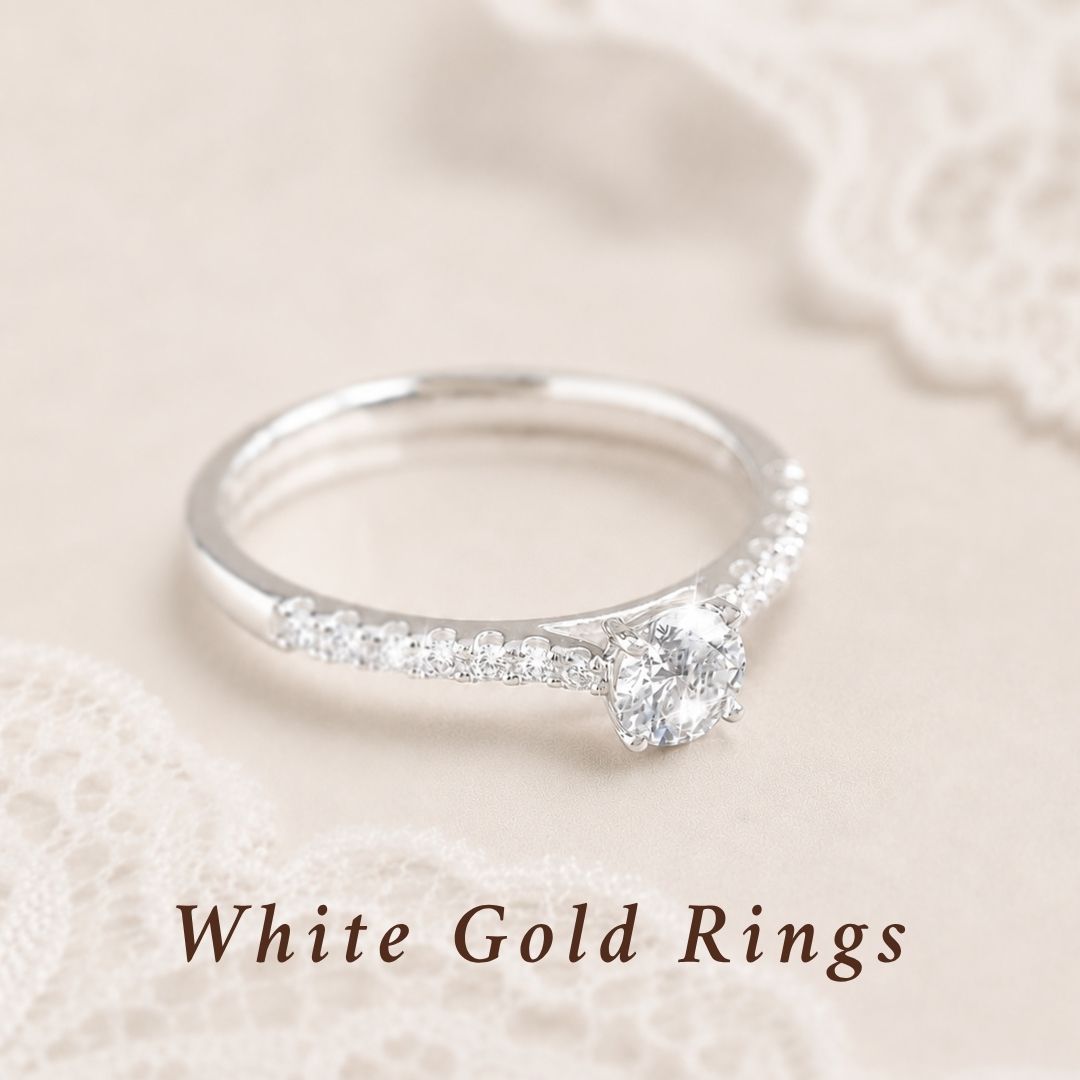 White Gold Lab-Grown Diamond Rings