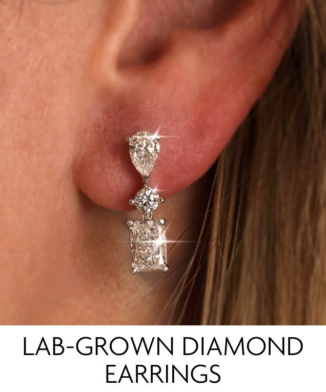 Lab Grown Diamond Earrings
