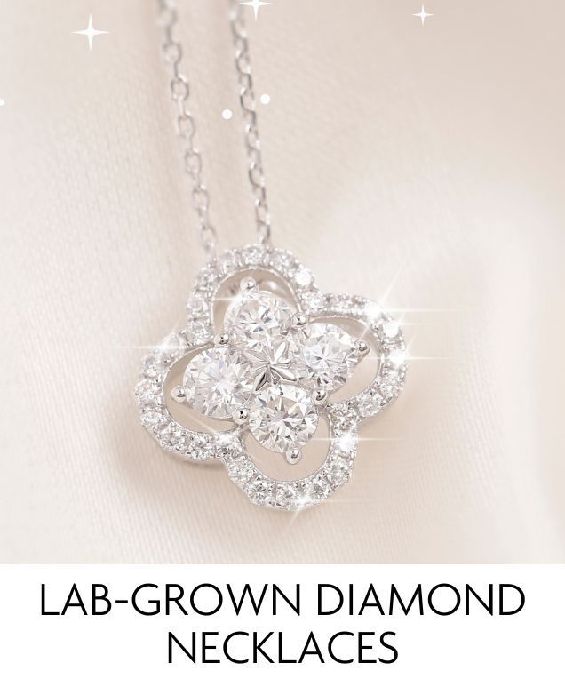 Lab Grown Diamond Necklaces