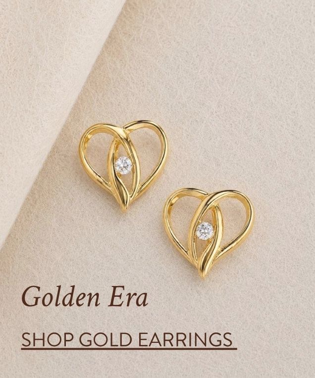 Gold Earrings For Her