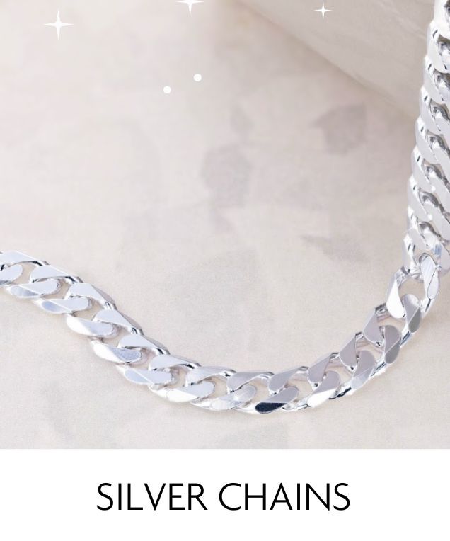 Silver Chains & Necklaces For Her