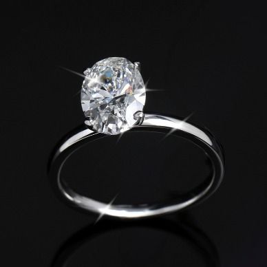 Lab Grown Diamond Rings - Platinum