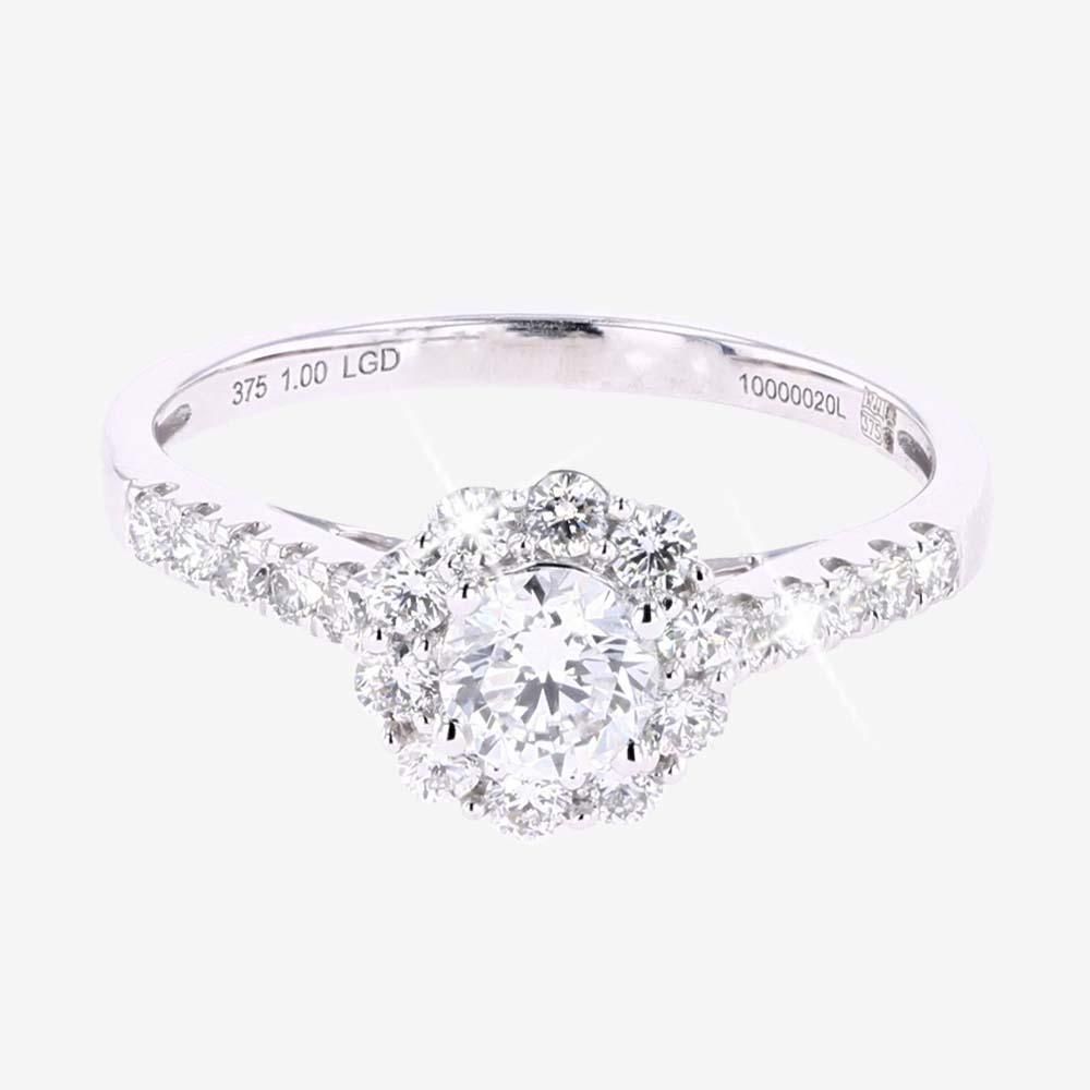 Halo Engagement Rings