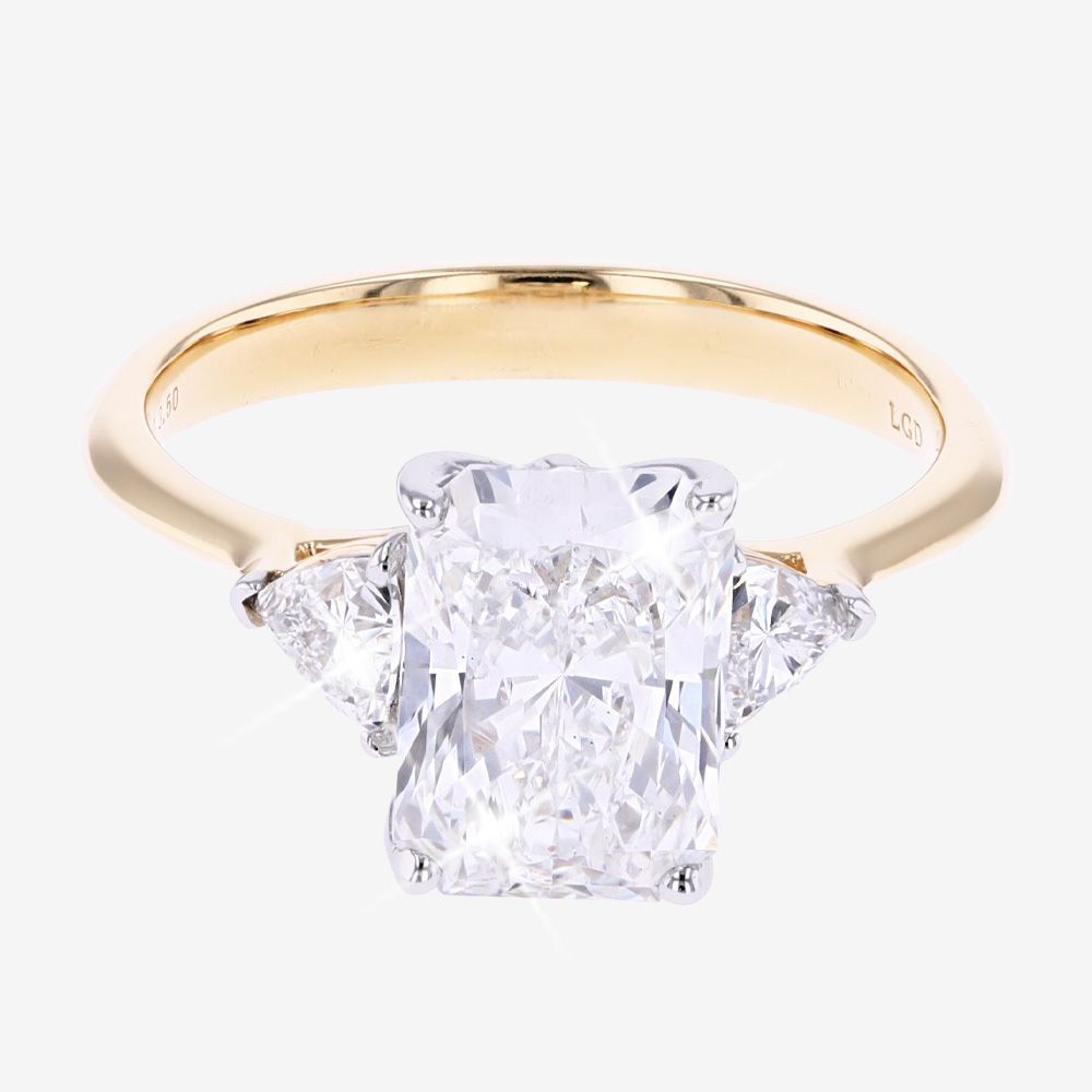 Radiant Cut Engagement Rings