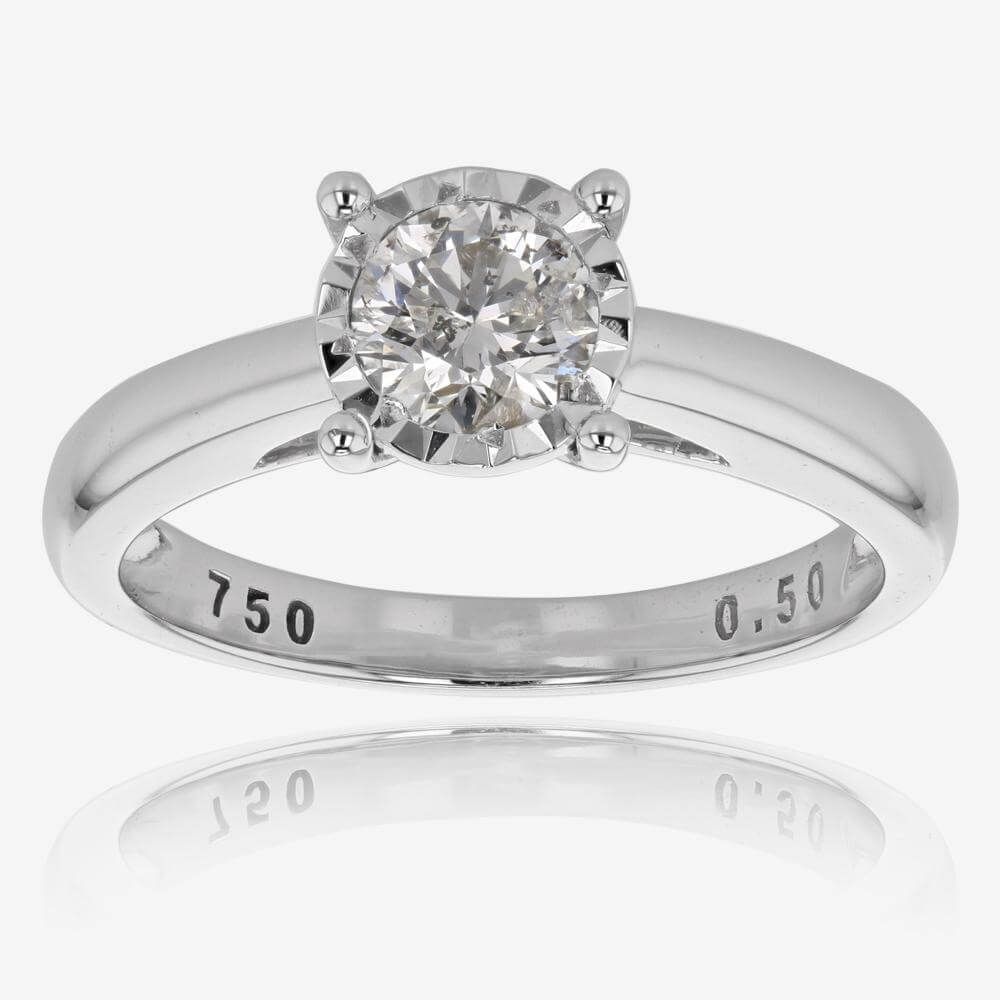 Round Cut Engagement Rings