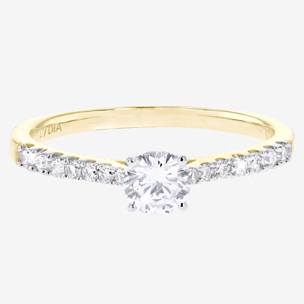 Gold Engagement Rings