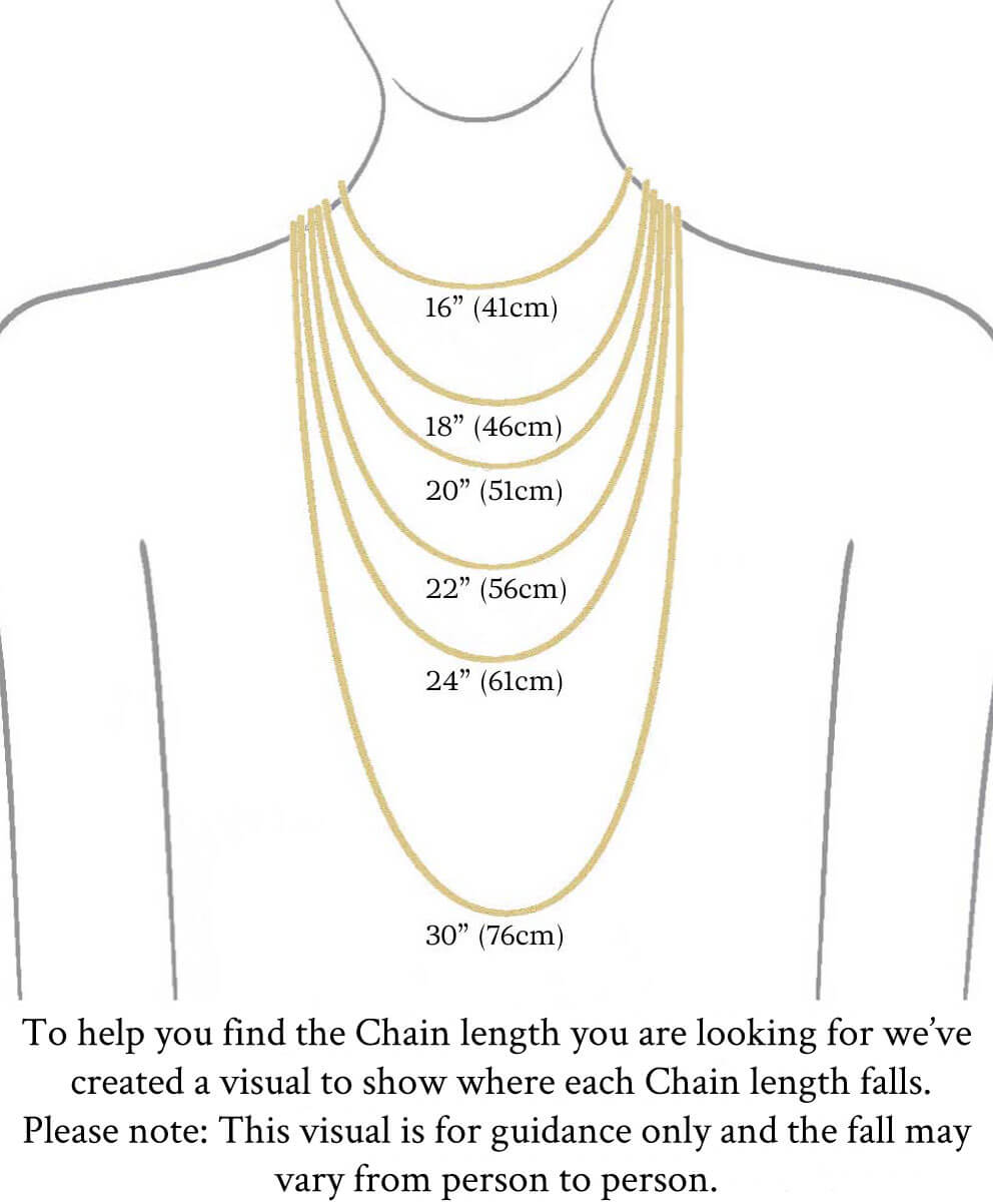 Top more than 150 mens necklaces lengths latest - rausach.edu.vn