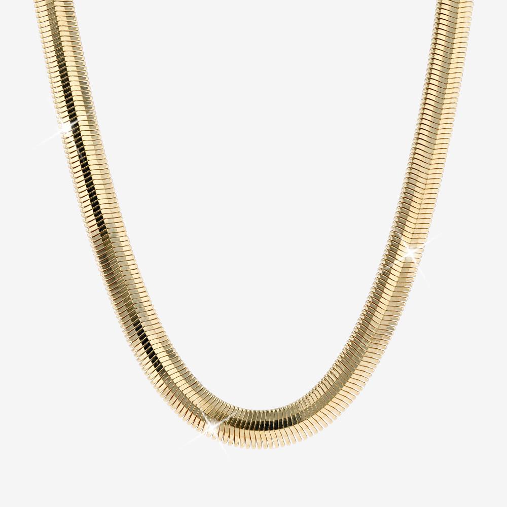 18ct Gold Vermeil On Silver 18" Silk Chain Necklace