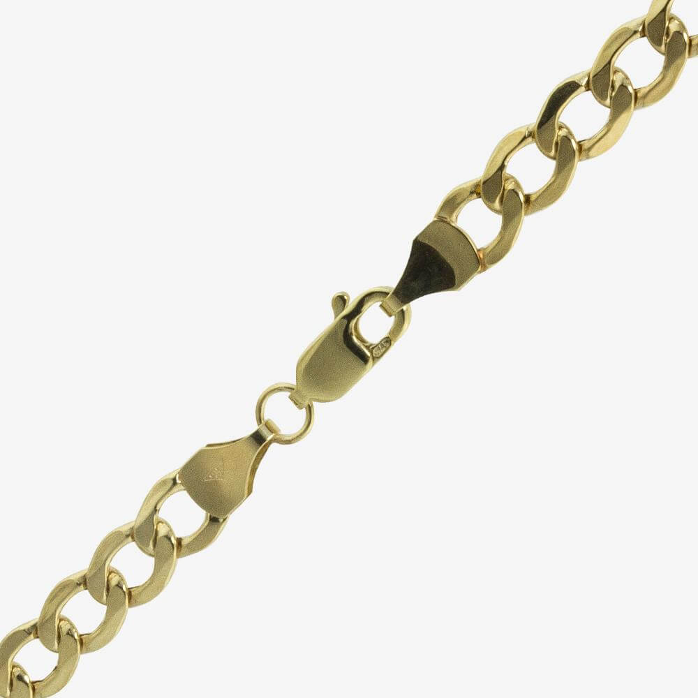 Gold curb chain Clearance