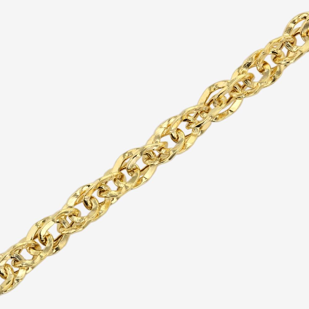 9ct Gold 24" Singapore Style Chain Warren James