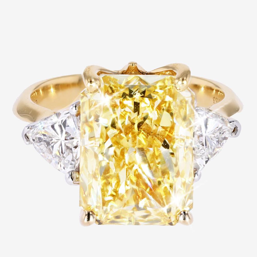 18ct Gold Recycled Diamonds For Sale Pre-Owned Antique 18ct Yellow