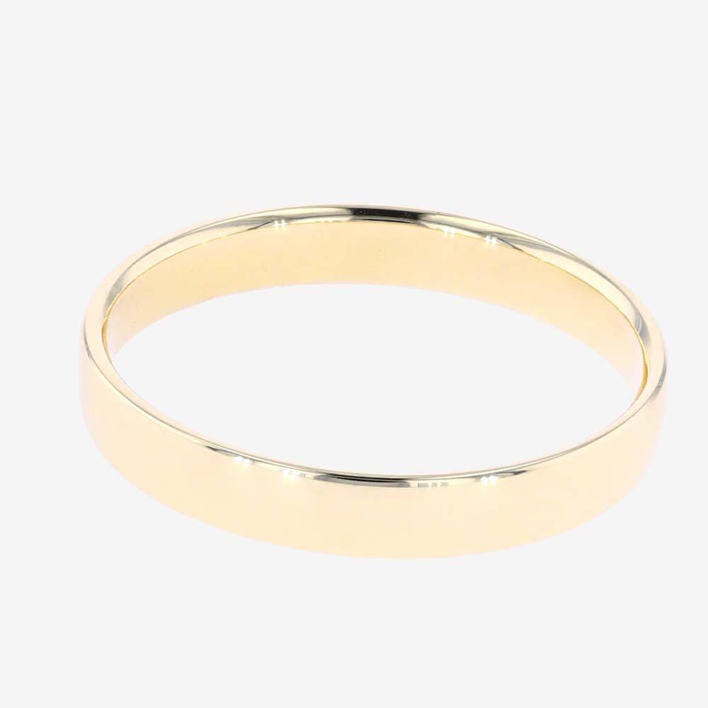 18ct Yellow Gold Ladies Band Comfort Fit 3mm Warren James