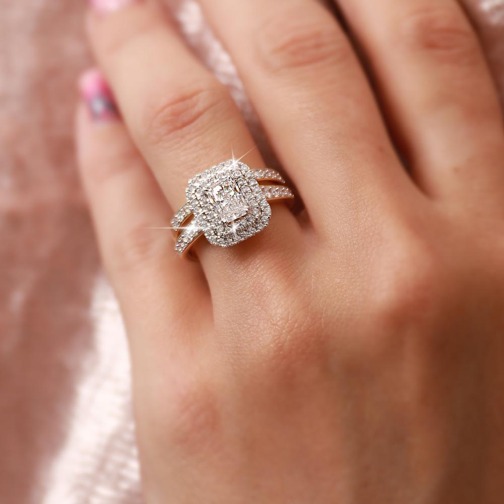 Solitaire Ring Warren James Trilogy Ring Sterling Silver Ring