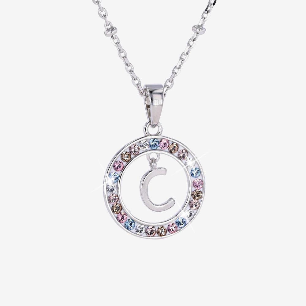 Probably The Best Crystals In The World Initial C Necklace Warren James