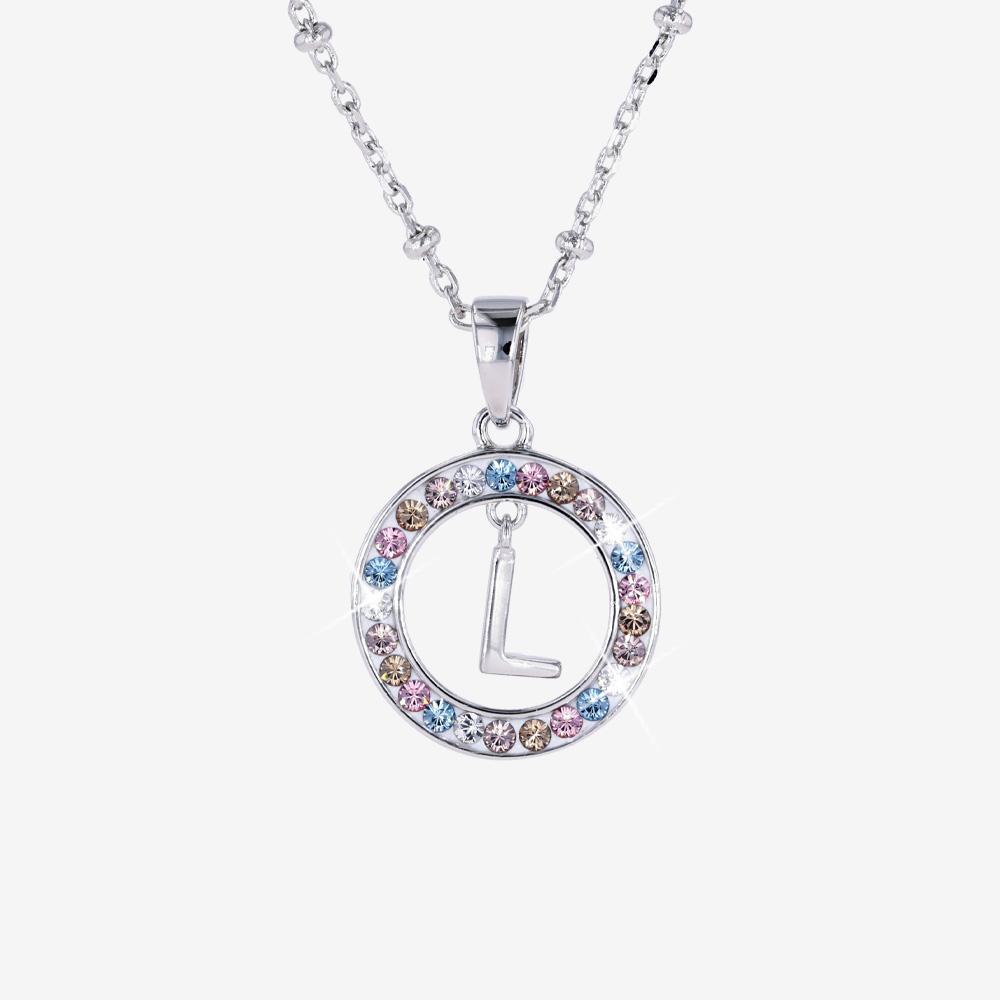 Probably The Best Crystals In The World Initial L Necklace | Warren James