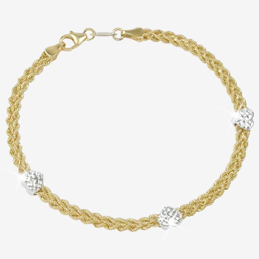 Warren james love heart bracelet Clearance