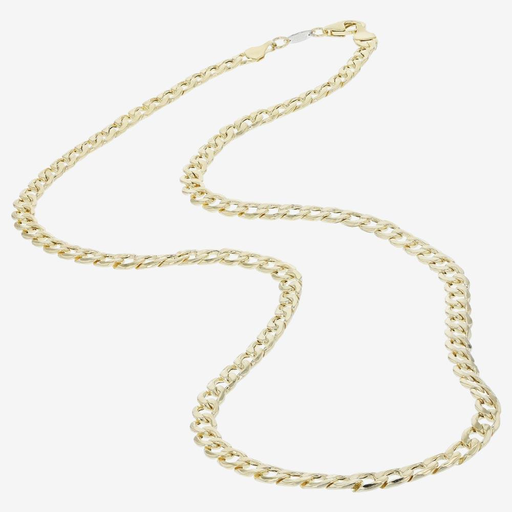 Silver bonded gold chain Clearance
