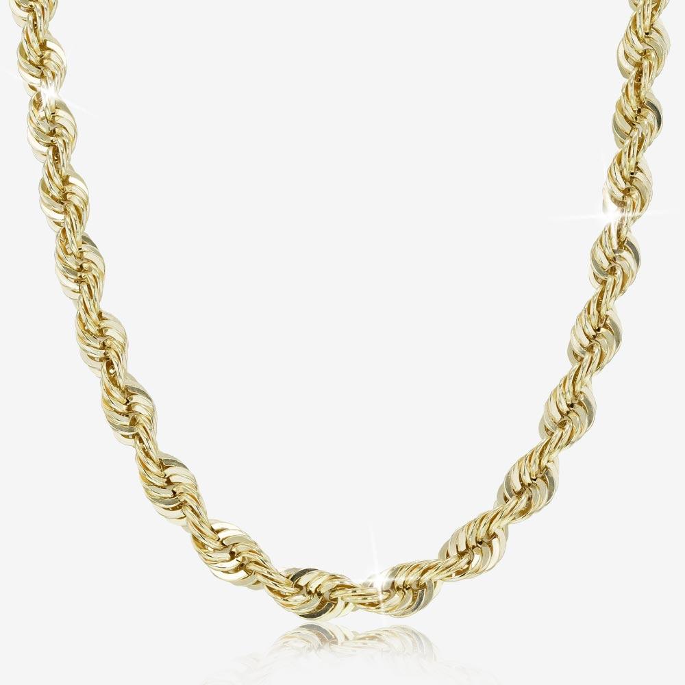 Heavy silver rope chain Clearance
