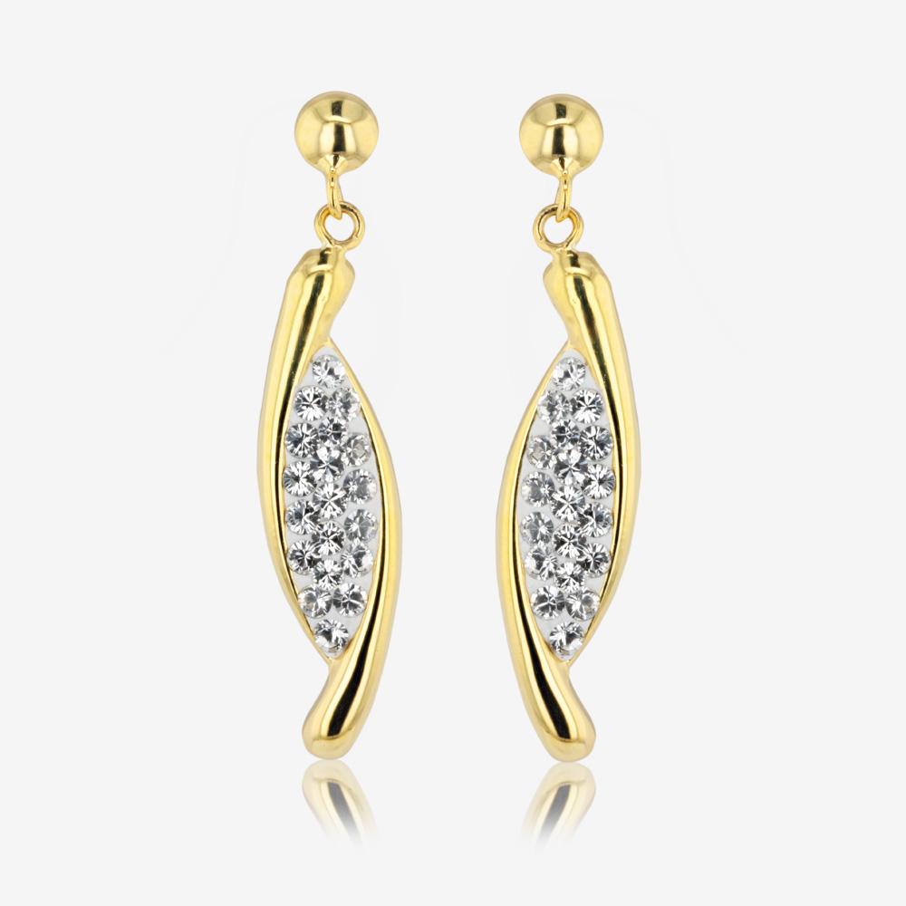 Channelle 9ct Gold Crystals at Warren James