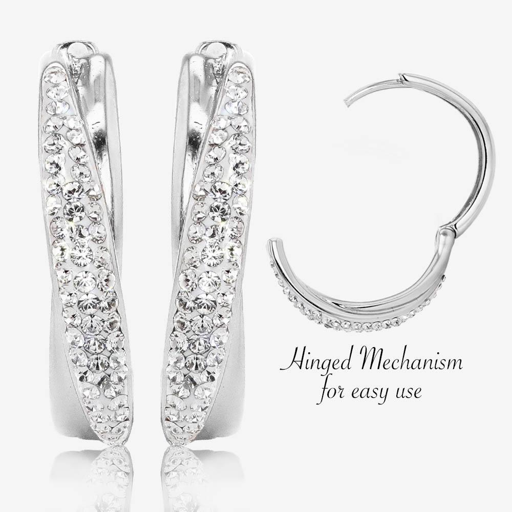 Warren james swarovski earrings Clearance