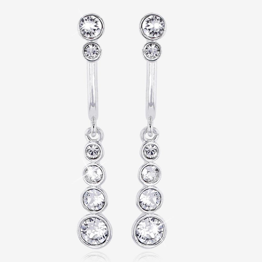 Swarovski® Crystals Drop Earrings Warren James