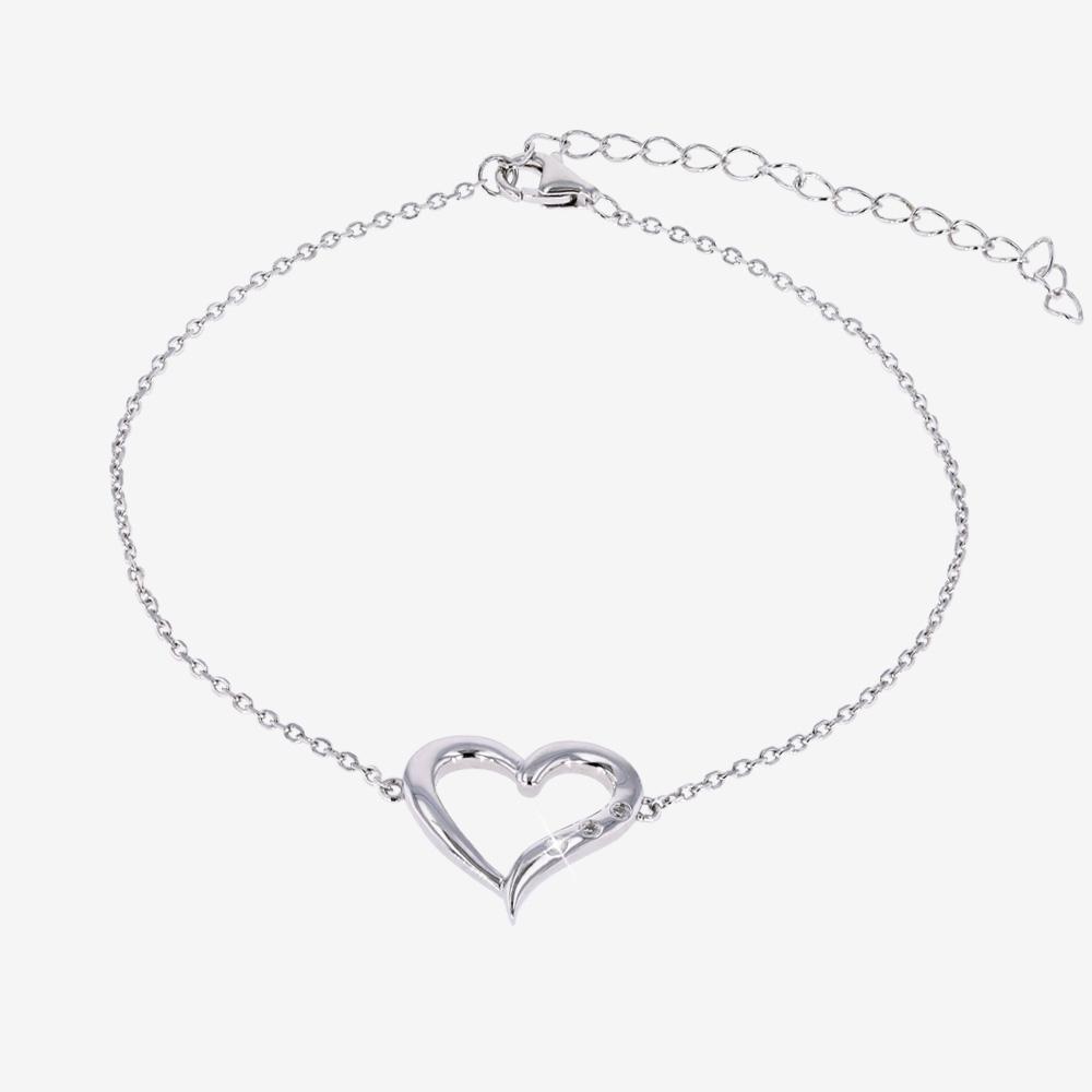 Heart Bracelet Collection | Fast Delivery Crafted by Silvery
